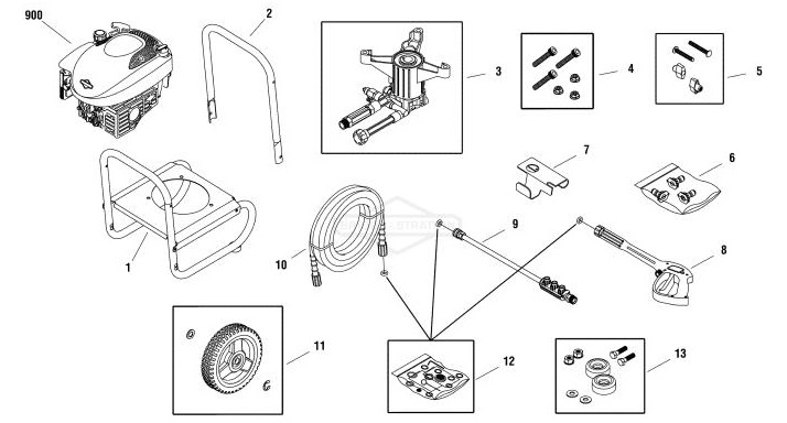 BRUTE 020513 power washer parts